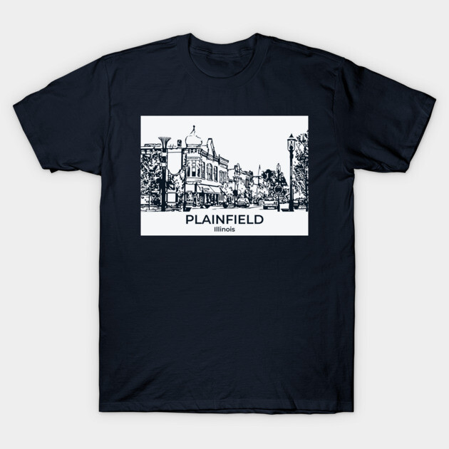 Plainfield - Illinois T-Shirt by Lakeric