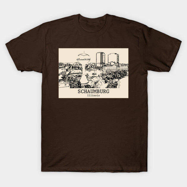 Schaumburg - Illinois T-Shirt by Lakeric