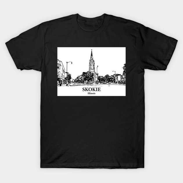 Skokie - Illinois T-Shirt by Lakeric