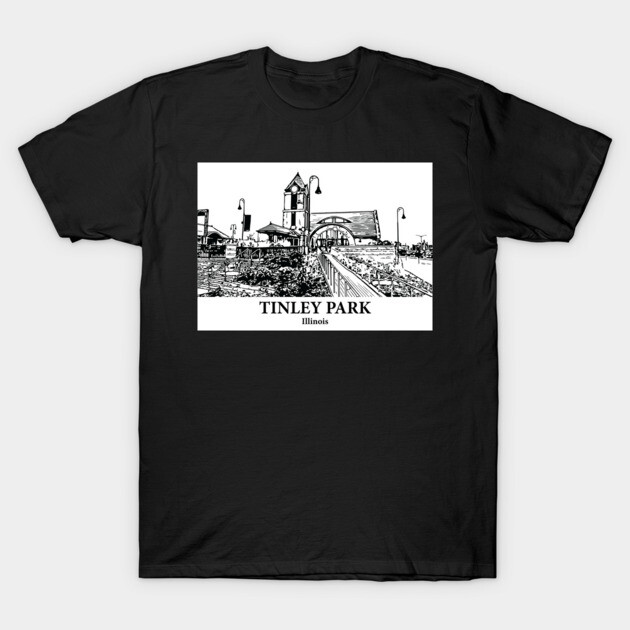 Tinley Park - Illinois T-Shirt by Lakeric