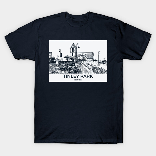Tinley Park - Illinois T-Shirt by Lakeric