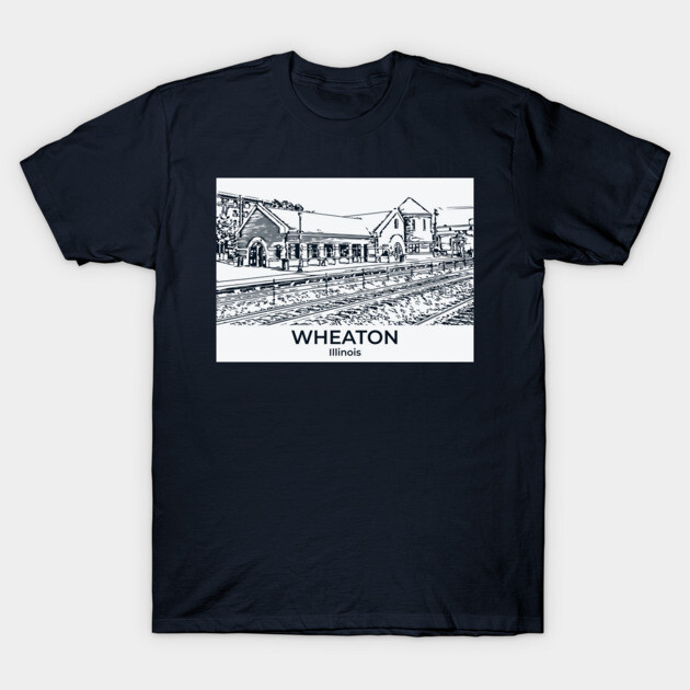 Wheaton - Illinois T-Shirt by Lakeric