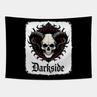Darkside Skull Graphic Tapestry