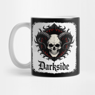 Darkside Skull Graphic Mug