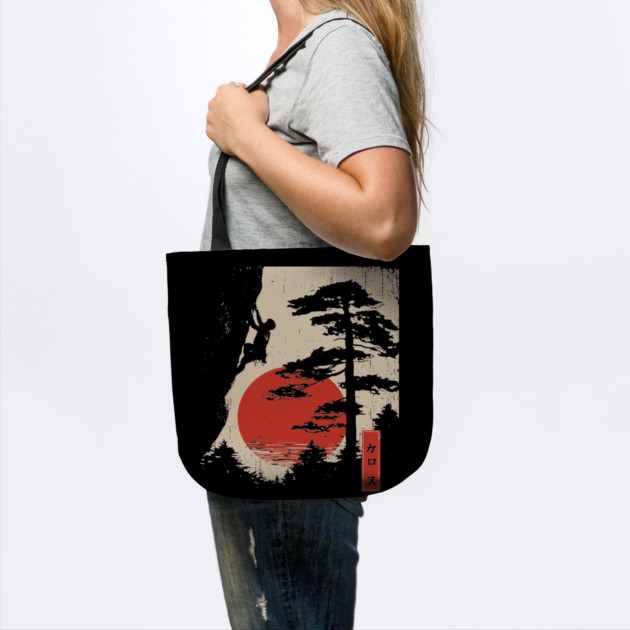 Forest Bouldering in Woodblock Tranquility by TuncGK