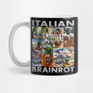 Brainrot Meme Italian Brain Rot Italian Brainrot Mug