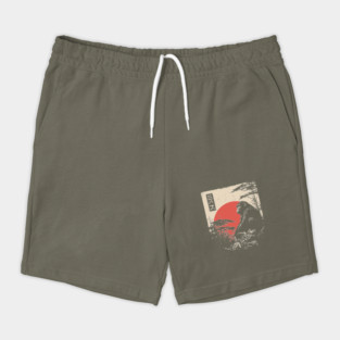 Thoughtful Chimpanzee in Jungle Silence Shorts