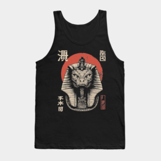 Ancient Cobra God in Mythic Ink Style Tank Top