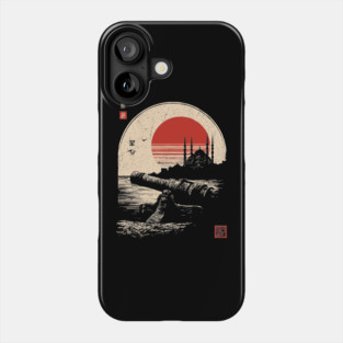 Cannons and Towers Over Ottoman Horizon Phone Case