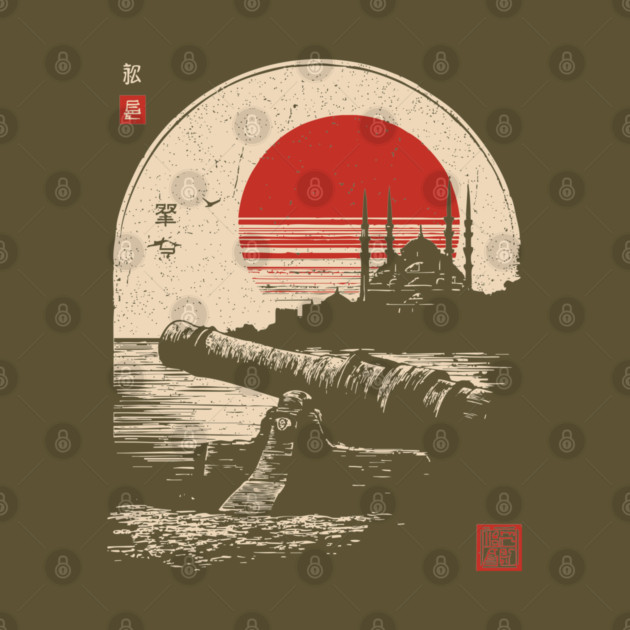 Cannons and Towers Over Ottoman Horizon by TuncGK