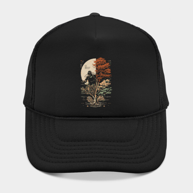 Diver and Tree in Surreal Zen Harmony by TuncGK