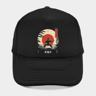 Martial Arts Master in Ukiyo-e Serenity Hat