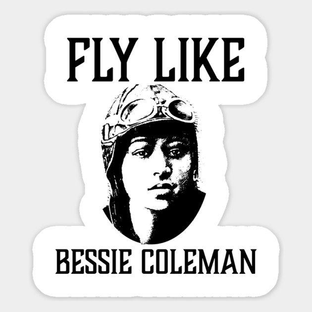 Fly Like Bessie Coleman Magnet by UrbanLifeApparel