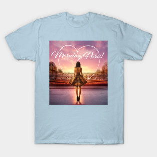 Morning, Paris! Key Art T-Shirt