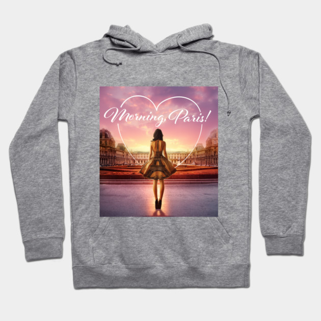 Morning, Paris! Key Art Hoodie by Margin's Store