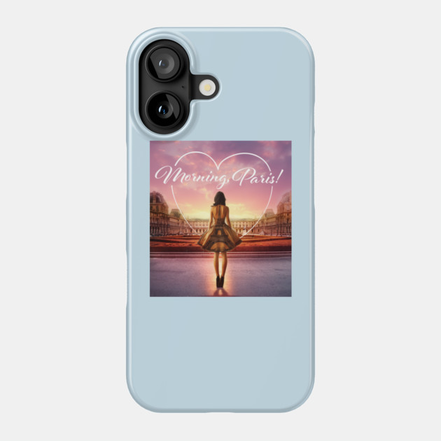 Morning, Paris! Key Art Phone Case by Margin's Store