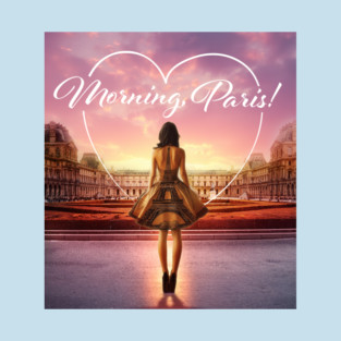 Morning, Paris! Key Art T-Shirt