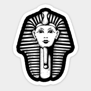 Egyptian Pharaoh, Black History, World History Sticker