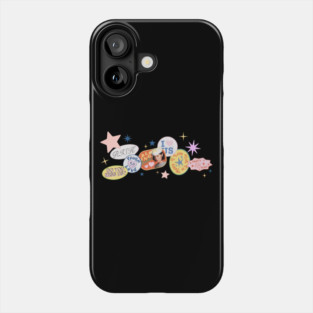 TSOU Sticker Collage Phone Case