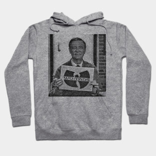 Vintage Mr. Rogers - Dj Turntables hip hop Wu tang black Hoodie