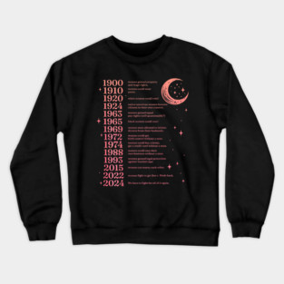 They Didn't Burn Witches Women Feminism Feminist Witch Crewneck Sweatshirt