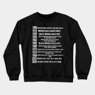 They Didn't Burn Witches Women Feminism Feminist Witch Crewneck Sweatshirt