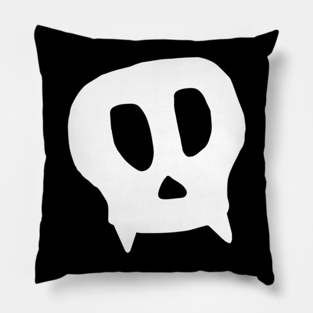Vampire Skull 00 Pillow by Margin's Store