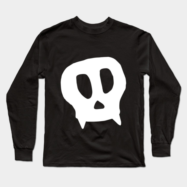 Vampire Skull 00 Long Sleeve T-Shirt by Margin's Store