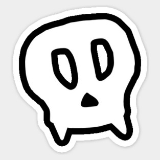 Vampire Skull 00 Sticker