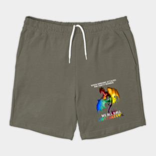 LGBT When Someone Attacks One Party Member We All Roll For Initiative Dragon Pride Month Shorts