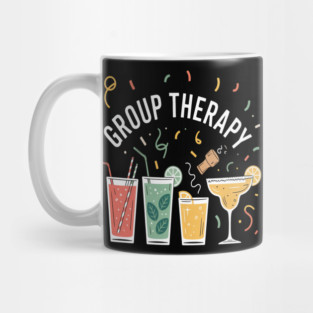 Group Therapy Drinking Cocktail Mug