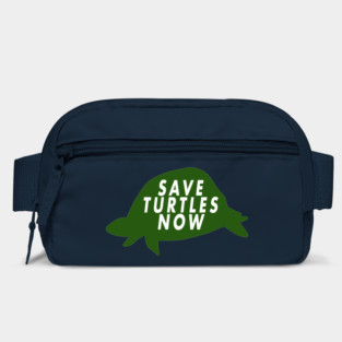 Save Turtles Now Bag