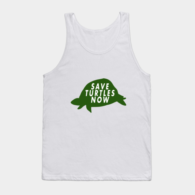 Save Turtles Now Tank Top by Margin's Store