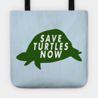 Save Turtles Now Tote