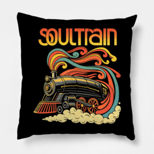 VINTAGE 70S SOUL TRAIN Pillow