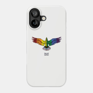 D&R Pride: White Raven Pride Phone Case