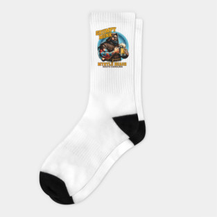 The Grumpy Monk South Carolina Myrtle Beach Surfside Beach Socks