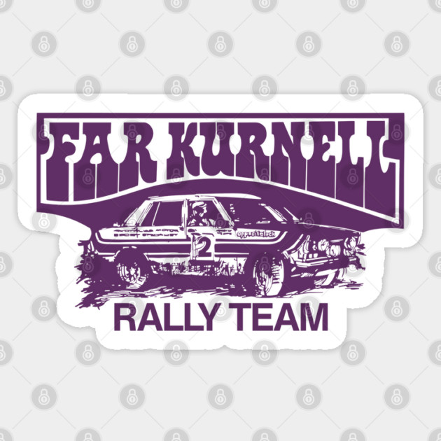 Far Kurnell Rally Team Sticker by Timeless Chaos