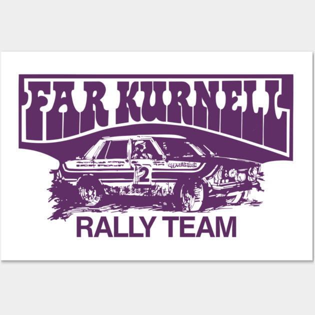 Far Kurnell Rally Team Wall Art by Timeless Chaos
