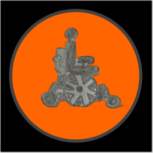 Wheelchair Posters and Art