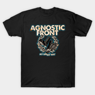 Agnostic Front Band - chasomun #4 T-Shirt