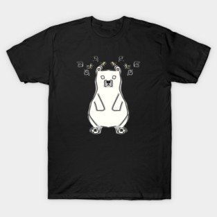 Confused Polar Bear T-Shirt