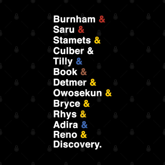 Discovery Roll Call by trekgeeks