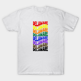 Delaware Proud (black lettering) T-Shirt