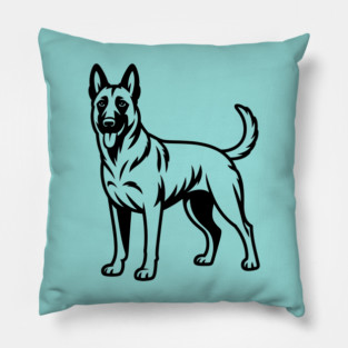 Belgian Malinois Pillow