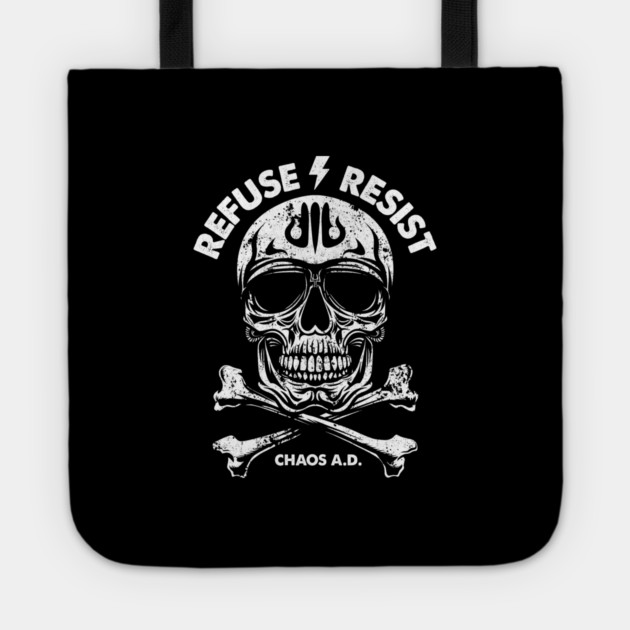 REFUSE RESIST Tote by artslaves