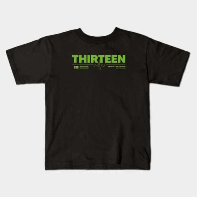THIRTEEN Kids T-Shirt by artslaves