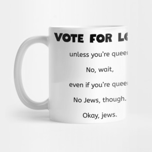 Vote for Lois - Family Guy Mug