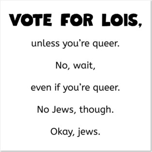 Vote for Lois - Family Guy Posters and Art
