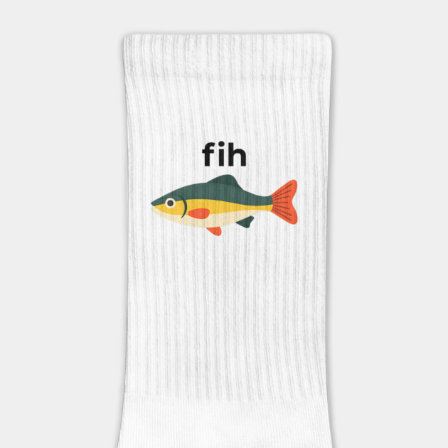 Fih Fish Meme – Funny Misspelled Animal Design by ArtistTee ⭐⭐⭐⭐⭐